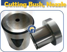 cutting bush and cutting nozzle