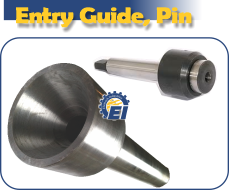 entry guide and pin